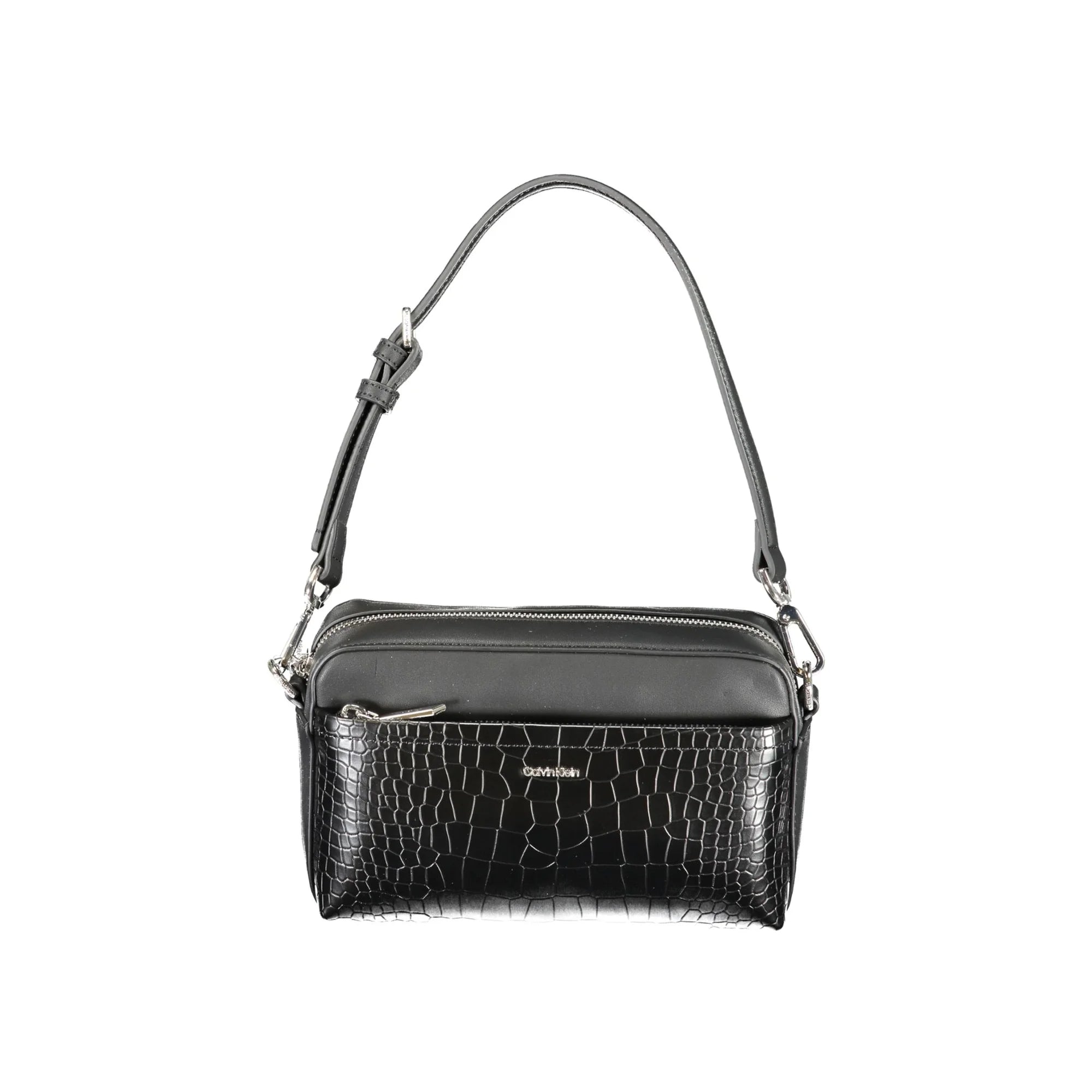 CALVIN KLEIN Borsa Donna Nera a Spalla con Tracolla Removibile e Dettagli Eleganti Borse Nero - foto prodotto